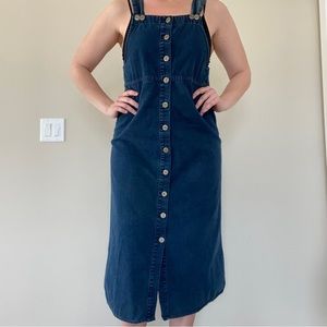 Christopher & Banks denim maxi dress